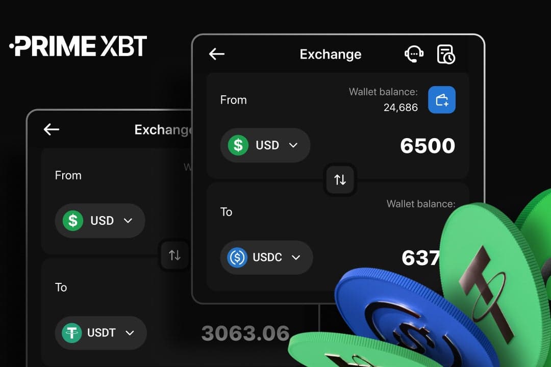 PrimeXBT Launches Instant Crypto-to-USD Exchange