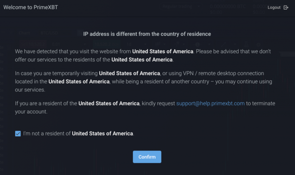 PrimeXBT: How We Protect Users’ Funds And Comply With AML Guidance - screen shot 2020 10 06 at 2.50.23 pm 1024x607