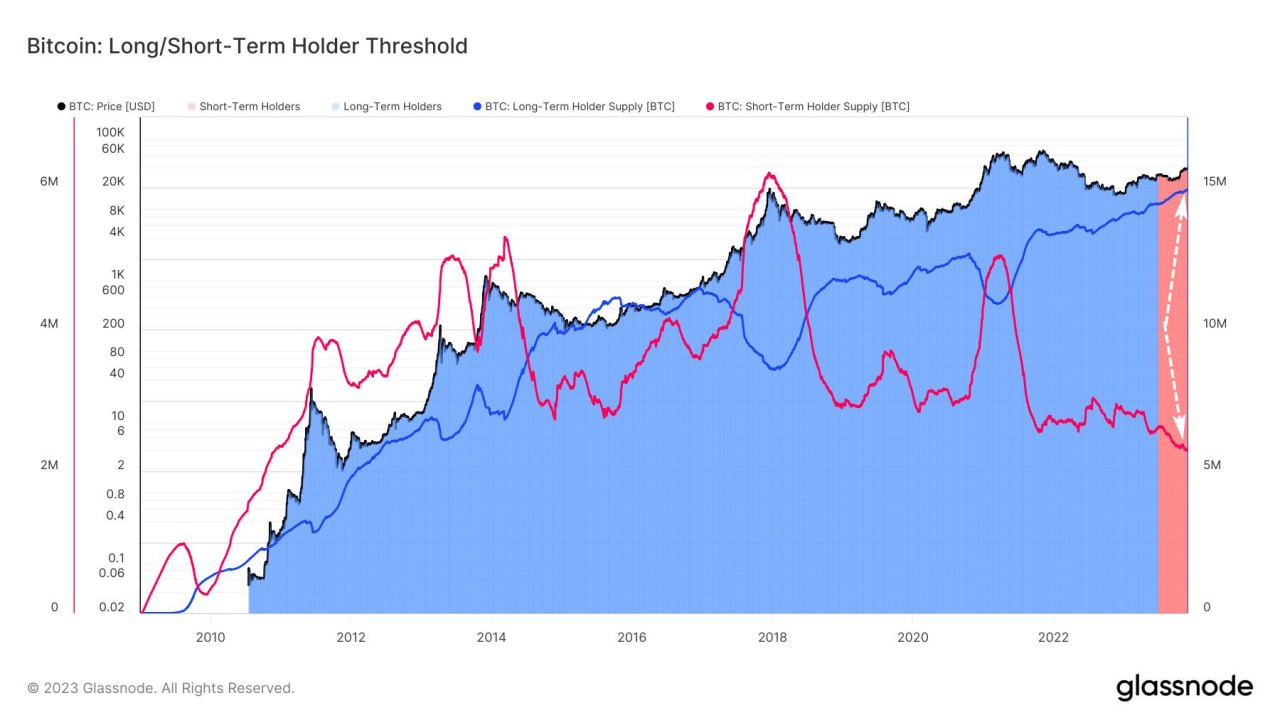 Market research report: BTC punches above $40,000 as weakening dollar boosts asset prices; gold breaks $2,000 - BTC LTH v STH