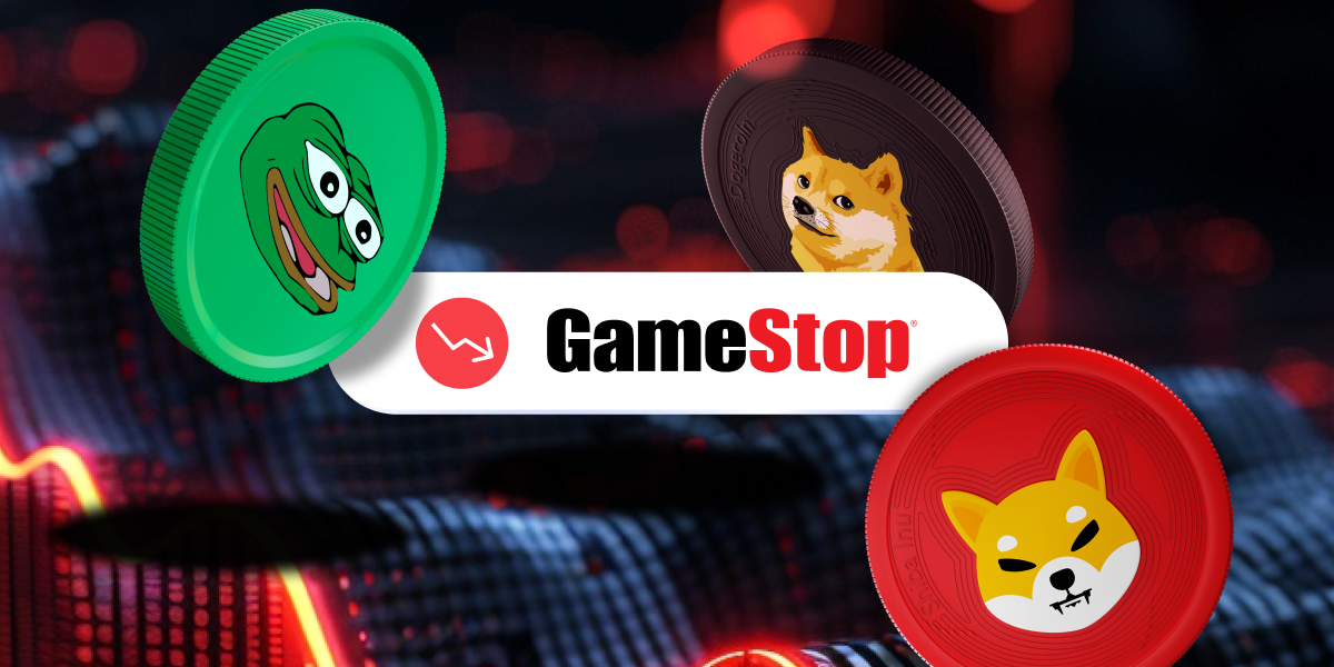 Meme coins' selloff continues after a 50% drop in GameStop - Meme coins selloff 1200x600 11.06.2024