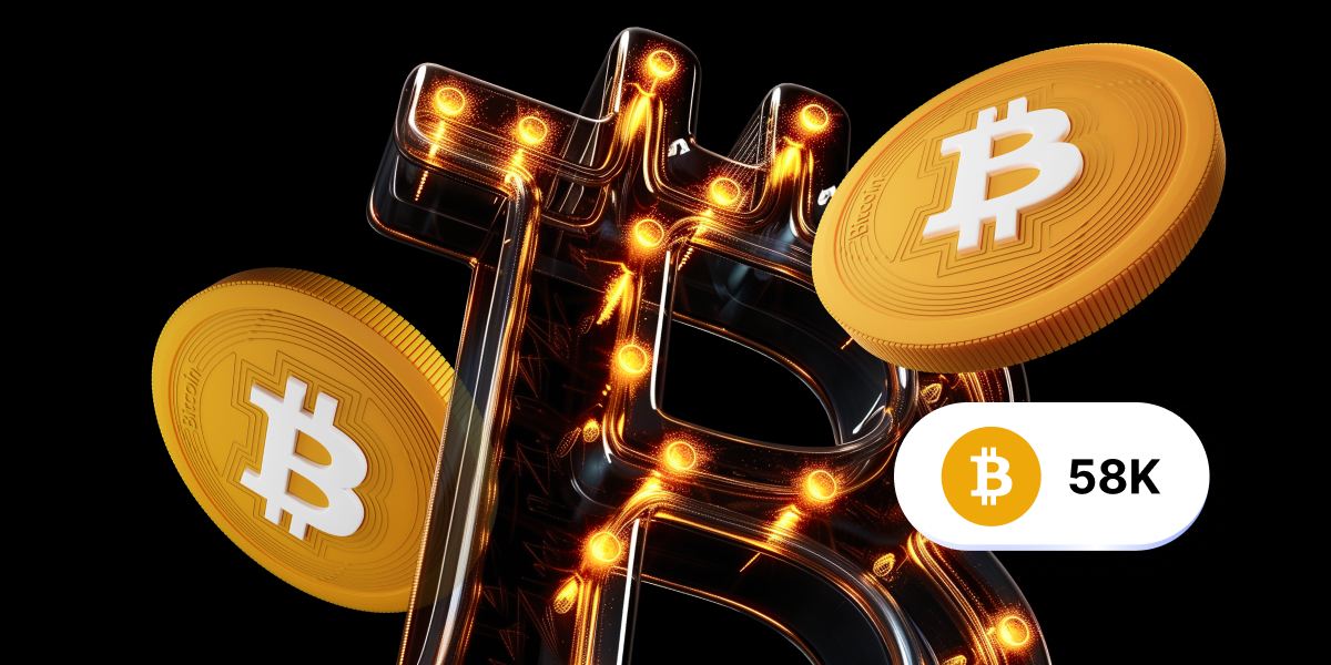 Bitcoin Forecast: BTC holds steady at 58k as recession fears ease, but distribution caution remains - BTC holds steady at 58k as recession fears ease 1200x600 16.08.24