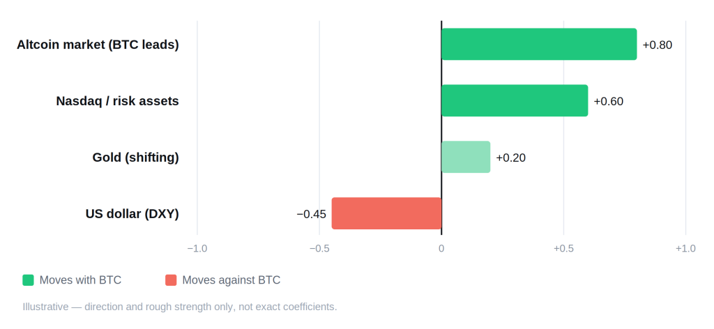 Bitcoin (BTC) Price Prediction 2026, 2027–2030 Bitcoin (BTC) Price Prediction 2026, 2027–2030 - btc correlation schematic 1024x472