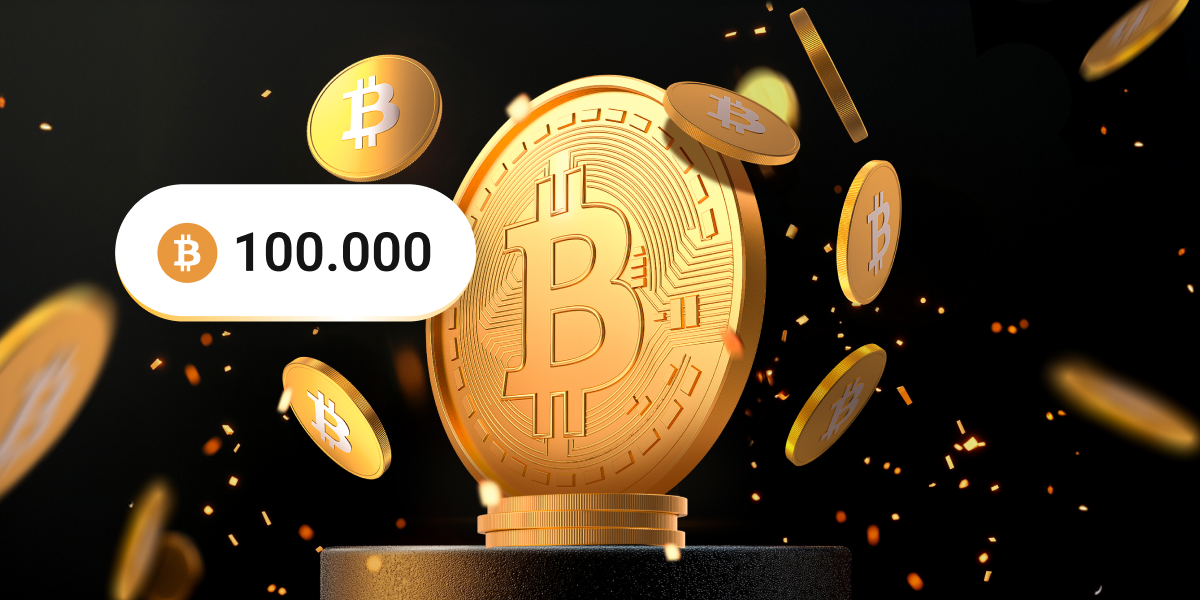 Bitcoin shatters records: The unstoppable rise to $100,000 - BTC hits 100 000 1200x600