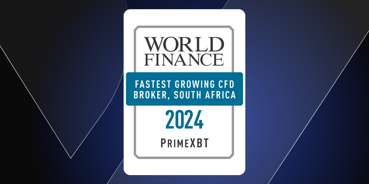 PrimeXBT named Fastest Growing CFD Broker in South Africa by World Finance - World Finance ZA Awards  1200x600 02 12 2024 1