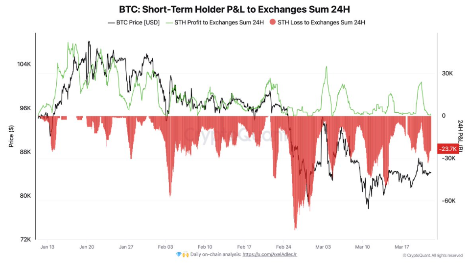 Could BTC break out of range? Less severe trade tariffs & LTHs refuse to sell - STH 24032025
