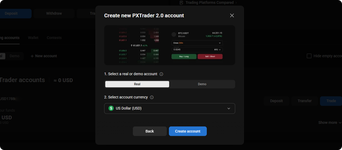PXTrader 2.0 is becoming PrimeXBT’s main trading platform PXTrader 2.0 is becoming PrimeXBT’s main trading platform - image5