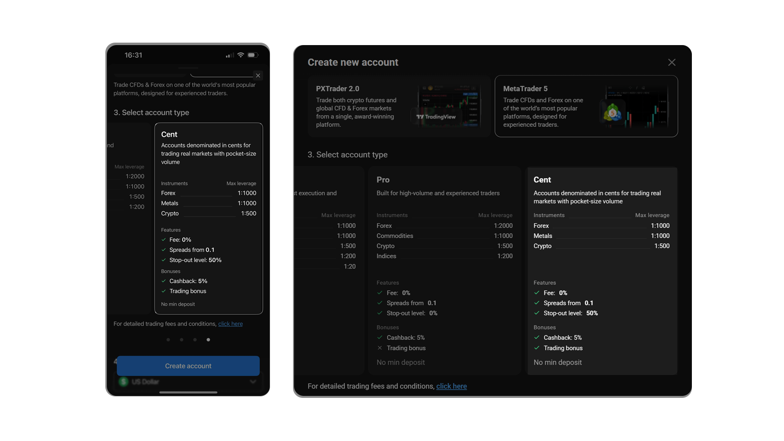 Introducing Cent Accounts on MT5: Trade live markets with smaller position sizes Introducing Cent Accounts on MT5: Trade live markets with smaller position sizes - CENT 1